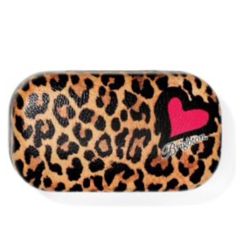NWT Brighton Leopard Mini Box Catwalk